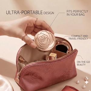 Compra al por Mayor de Set de Rubor Resistente al Agua de Larga Duración con Espejo y Brocha, Marca Privada, Alta Pigmentación, Estuche Color Oro Rosa, Logotipo Personalizado - Product Image 3
