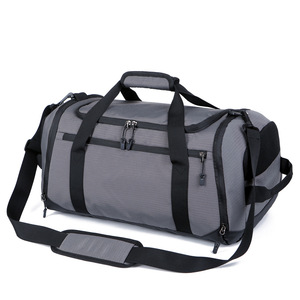 Bolsa de Deporte, Fitness, Gimnasio, Viaje, Yoga, con Compartimento para Zapatos, Separación para Ropa Mojada, Bolsa de Fin de Semana, Resistente al Agua, Gran Capacidad, Estilo Urbano - Product Image 3