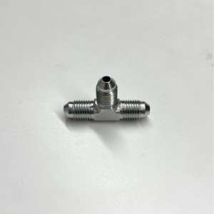 ข้อต่อที ชุบสังกะสี สแตนเลส เหล็กกล้าคาร์บอน ข้อต่อทีแบบ JIC สำหรับระบบไฮดรอลิก ข้อต่อ JIC - Product Image 2