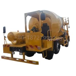 Tunnel di miscelazione montato a tamburo 1.5 m3 2 m3 3 3 4 m3 5 m3 6 m3 Full Tunnel betoniera aggiornamento struttura del veicolo prezzo - Product Image 3