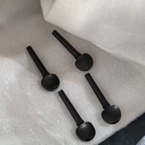 Manijas duraderas para clavijas <span class=keywords><strong>de</strong></span> afinación <span class=keywords><strong>de</strong></span> <span class=keywords><strong>viola</strong></span> 4/4 (juego <span class=keywords><strong>de</strong></span> 4) con ojal y clavijas <span class=keywords><strong>de</strong></span> afinación <span class=keywords><strong>de</strong></span> ébano sin recubrimiento - Product Image 2