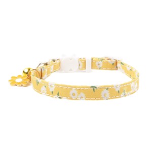 Collares Florales para Gatos con Campanas, Diseño de Liberación Rápida para Gatos Pequeños, Todas las Temporadas, Colores Rosa y Lavanda - Product Image 4