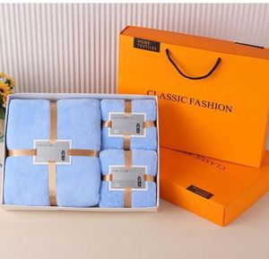 Hot-Selling Three-Piece Business Microfiber High-Density Absorbent Coral Fleece <b>Bath</b> <b>Towel</b> Personalized Gift <b>Set</b> - Product Image 6