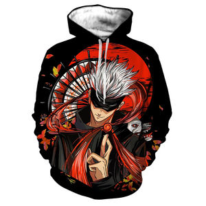 Nuova felpa con cappuccio stampata 3D per uomo di moda Unisex Harajuku Streetwear <span class=keywords><strong>Anime</strong></span> <span class=keywords><strong>felpe</strong></span> con cappuccio Casual Hip Hop Streetwear Pullover - Product Image 2