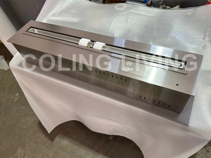 Cheminée intégrée au bioéthanol Brûleur Insert éthanol feux poêle avec cheminée à alcool sans fumée - Product Image 3