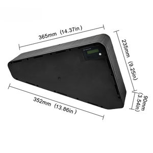 삼각형 에바 하드 케이스 72v 60v 52v 48v 50ah 45ah 28.8ah 29ah 리튬 배터리 1000w 3000w 2000w Ebike 변환 키트 - Product Image 3