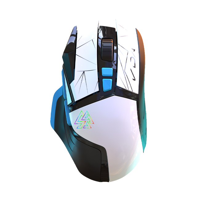 G502 14000 DPI Optical Sensor Wireless Gaming Mouse 2.4GHz RGB Backlit 7 Programmable Buttons Ergonomic Design for Stock
