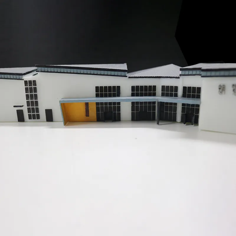 Building Courtyard 3d Model Printing Precision Architectural Scale Design Model 3D Printing Rapid Prototyping