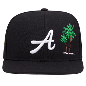 Cappello Hip Hop a 6 Pannelli con Ricamo 3D, Visiera Piatta, Stile Street, Personalizzabile, in Cotone, Snapback, per Vendita all'Ingrosso Unisex - Product Image 2