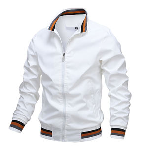 2025ซิปกระเป๋าด้านข้างของผู้ชายธรรมดาฤดูใบไม้ผลิและฤดูใบไม้ร่วงแบบลำลองไม่มีฮู้ดแฟชั่นโจ๊กเกอร์หลวมและสะดวกสบายขายดี - Product Image 6