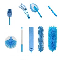 Kit de limpieza de telarañas lavables para ventiladores de techo, persianas, muebles y coches