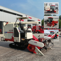 Cosechadora Agrícola Eficiente 4LZ-6L (4x4) para Cosecha de Trigo y Arroz