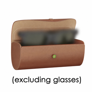 Sac de charge portable 3500 mAh pour lunettes Ray-Ban Meta AI, sac de protection en cuir PU avec indicateur LED - Product Image 1