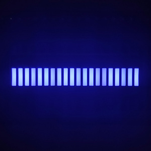 20 đoạn dẫn thanh đồ thị hiển thị ánh sáng màu xanh âm thanh cấp mét tình trạng pin đồng hồ đo công nghiệp bảng điều khiển phần điện tử - Product Image 2