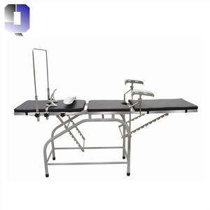 Lit d'examen gynécologique durable JQ-2007, salle d'opération, <span class=keywords><strong>chaise</strong></span> médicale pour accouchement, lit d'accouchement avec support pour les jambes - Product Image 3