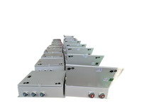 Armoire de distribution électrique industrielle IP56 CFD AP1 250A AC400V, coffret de commutation en acier au carbone, montage mural/panneau, HMI PLC