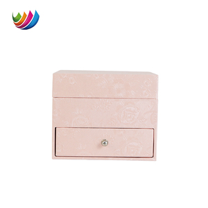 Scatola Regalo di Lusso Personalizzata con Cassetto Rigido e Coperchio Ribaltabile per Collane, Orecchini, Bracciali e Anelli, con Specchio - Product Image 4
