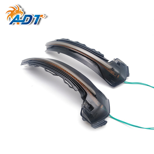 Clignotant dynamique de miroir ADT Offres Spéciales rétroviseur de voiture clair fumé de haute qualité clignotant lumière qui coule - Product Image 1