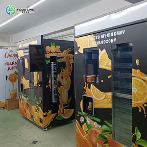 Nouveautés 2025 Machine à jus d'orange frais personnalisée Machine distributrice de jus d'orange frais pressé aux fruits et aux pommes - Product Image 5
