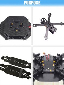 Panneaux en fibre de carbone 3K sur mesure SHENYU (épaisseur 5 mm) pour drones, véhicules RC, vélos, voitures et équipements sportifs - Product Image 5