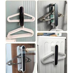 Organisateur d'empileur de cintre peu encombrant pour armoire de buanderie de placard - Product Image 4