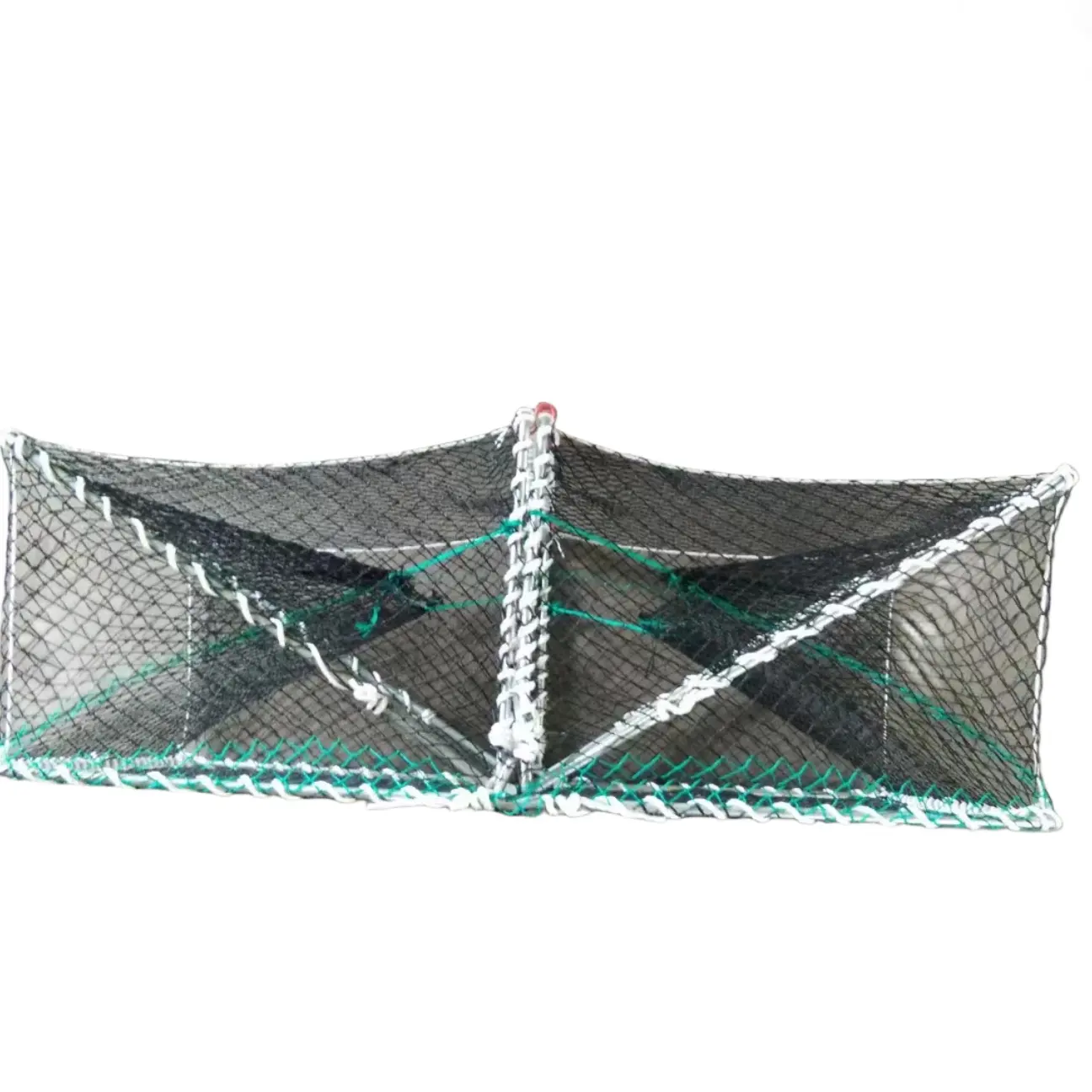 Hình chữ nhật gấp HDPE cua lồng Nylon multifilament Net lồng cua Lồng/tôm hùm/cá lồng