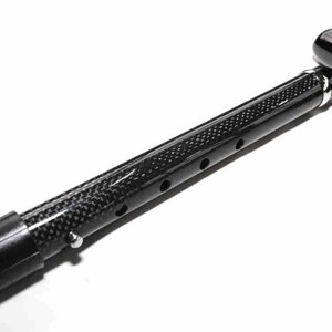 Canne télescopique pliante en fibre de carbone, 5 sections, ultralégère, antidérapante, pour personnes âgées, aide à la marche - Product Image 3