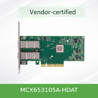 Tarjeta de Red de Fibra Óptica PCI Express de Doble Puerto Mellanox MNPH29D-XTR Original de 10 Gbps, Compatible con X-2