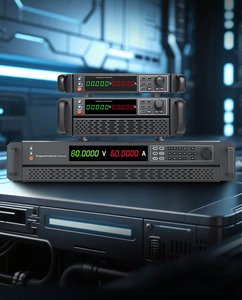 จอแสดงผลหลอดดิจิตอลห้าหลัก 2-1/2U CC/CV 2000W แหล่งจ่ายไฟแบบติดตั้งบนแร็ค 0-30V 0-50A - Product Image 2