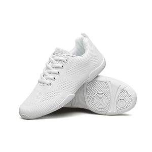 <span class=keywords><strong>Chaussures</strong></span> <span class=keywords><strong>de</strong></span> <span class=keywords><strong>danse</strong></span> flexibles blanches professionnelles pour la <span class=keywords><strong>danse</strong></span> <span class=keywords><strong>de</strong></span> cheerleading, pour les femmes et les filles, baskets <span class=keywords><strong>de</strong></span> cheerleading - Product Image 3