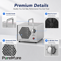 Générateur d'ozone pour éliminer les odeurs, désodorisant, purificateur d'air pour la maison/la voiture/les odeurs de fumée/des animaux domestiques
