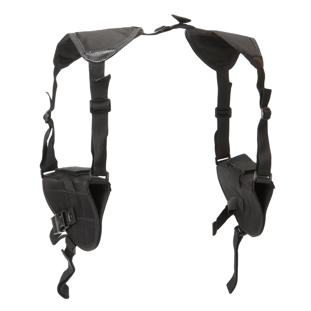 Легкий скрытый кобура для подмышек, черный тактический противокражный кобура на плечо, кобура для подмышек из полиэстера для Cs