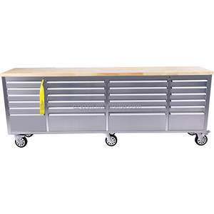 Caja <span class=keywords><strong>de</strong></span> <span class=keywords><strong>herramientas</strong></span> <span class=keywords><strong>de</strong></span> metal coloreado <span class=keywords><strong>de</strong></span> 96 pulgadas, cajones <span class=keywords><strong>de</strong></span> rodamiento <span class=keywords><strong>de</strong></span> bolas <span class=keywords><strong>de</strong></span> alta resistencia, uso <span class=keywords><strong>de</strong></span> taller mecánico móvil, cofre <span class=keywords><strong>de</strong></span> <span class=keywords><strong>herramientas</strong></span> y gabinetes - Product Image 3