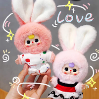 Boîtes mystère en peluche pour bébé, série Mini Lapin artisanal, avec contenu imprévisible