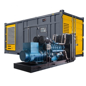 Mở khung máy phát điện diesel 1000 kW với baudouin động cơ tiếng ồn thấp 3 giai đoạn DC đầu ra Điện áp định mức 220V - Product Image 3