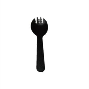 Ensemble de couverts jetables en plastique rose pour gâteaux, desserts et pâtisseries - Product Image 5