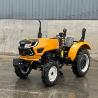 Tracteur agricole diesel multifonctionnel 60 CV 4x4 à transmission par engrenages, haute efficacité, haute productivité, nouveaux produits