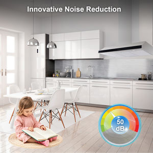 MONI <span class=keywords><strong>Hotte</strong></span> de cuisine rétractable à montage mural de luxe personnalisée en usine Extracteur moderne et intelligent pour restaurant Détecteur de fumée pour cheminée - Product Image 5