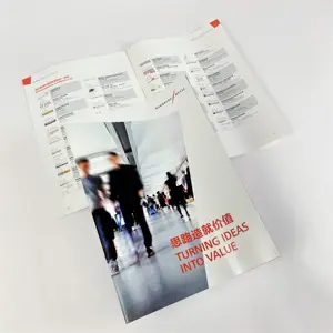 Brochure 16 Pages Brochure Saddle Stitch Binding Brochure Project Offset Printing In Shanghai