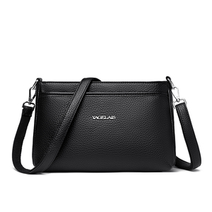 Nouveau Sac Messager 2026 à Motif Géométrique Vintage, Durable, Fermeture Éclair, Détail Rivet, Sangle Réglable, en PU avec Doublure en Polyester - Product Image 1