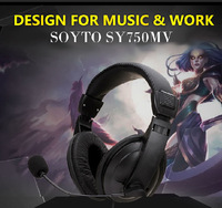 Casque d'écoute pour ordinateur à prix avantageux, filaire, antibruit, avec prise jack 3,5 mm, casque de jeu avec micro