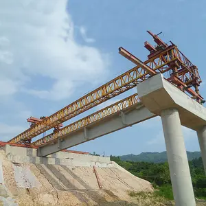 650Ton Road and Bridge Girder Lanzamiento Grúa Truss Tipo Hormigón Beam Launcher