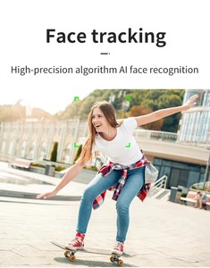 Stabilisateur intelligent de suivi du visage à rotation à 360 degrés, diffusion en direct <span class=keywords><strong>sans</strong></span> application, reconnaissance IA, prise de vue de suivi, téléphones mobiles - Product Image 3