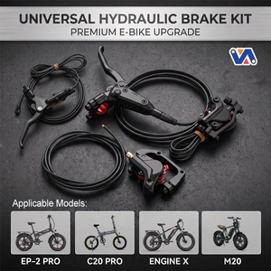 Nuevo Juego de Frenos Hidráulicos Mejorados para Bicicleta Eléctrica <span class=keywords><strong>Engwe</strong></span> EP-2 <span class=keywords><strong>Pro</strong></span>/<span class=keywords><strong>C20</strong></span> <span class=keywords><strong>Pro</strong></span>/EngineX/M20, Repuesto de Freno para Bicicleta - Product Image 4
