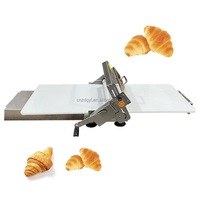 Rouleau à pâte manuel de bureau épaisseur réglable rouleau à pâte pliable adapté à la pizza, aux croissants et au fondant