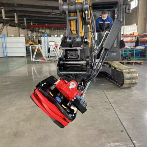 Accessoires de rotateur inclinable pour excavatrice certifiés CE MAIPRO M-07, attache rapide pour excavatrice de 5 à 8 tonnes, matériau Q355B, inclinaison de 180 degrés - Product Image 1
