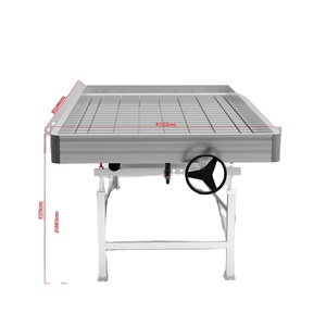 Thương mại Nhà Kính seedbed 4x8 ft Vườn Ươm giường EBB và dòng chảy khay hydroponics di chuyển cán băng ghế dự bị hệ thống lũ bảng - Product Image 1