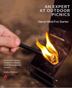 Arrancadores de <span class=keywords><strong>fuego</strong></span>, cuerda de cáñamo de camping y cables de encendido de abeja, cuerda de arranque de llama de yute fusible, cuerda de llama de camping para exteriores - Product Image 5