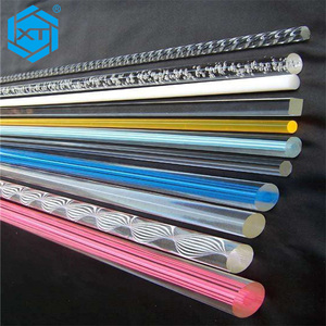 Xinjao — tiges Pmma transparentes, Tubes en acrylique moulé, taille personnalisée - Product Image 1