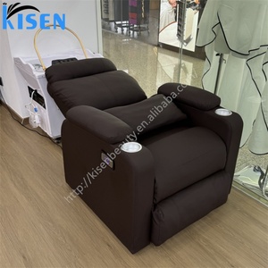 Fauteuil de lavage électrique inclinable Kisen pour salon de coiffure avec bac à shampoing amovible - Product Image 5